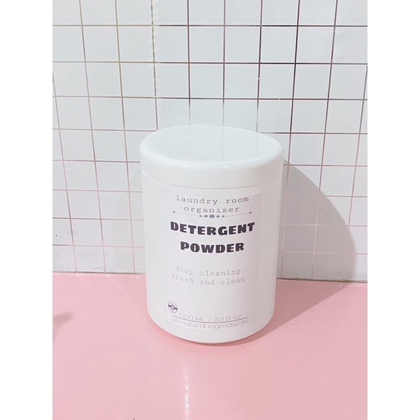 botol 1Liter PUTIH laundry room . aesthetic bottle minimalist refill organizer tempat wadah refillable bottle soap estetik isi ulang sabun cair