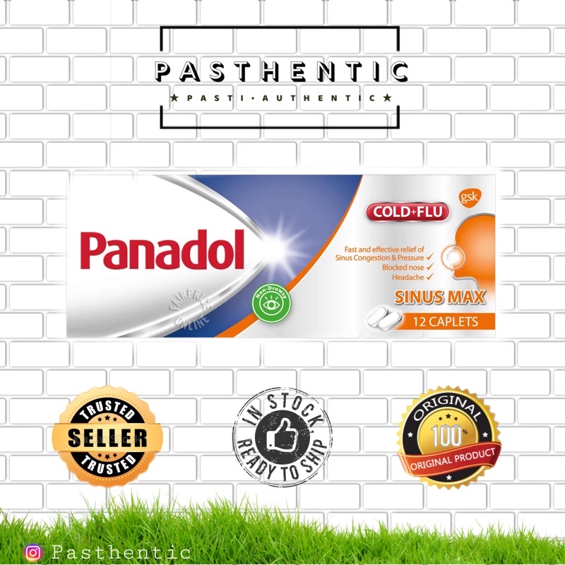 Panadol Sinus Max - 12 Caplets (Singapore)