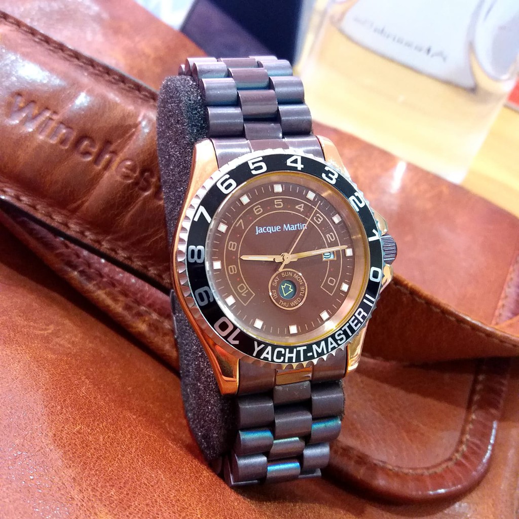 JACQUE MARTIN JM 3176 MEBNRBO JAM TANGAN ORIGINAL ORI BERGARANSI