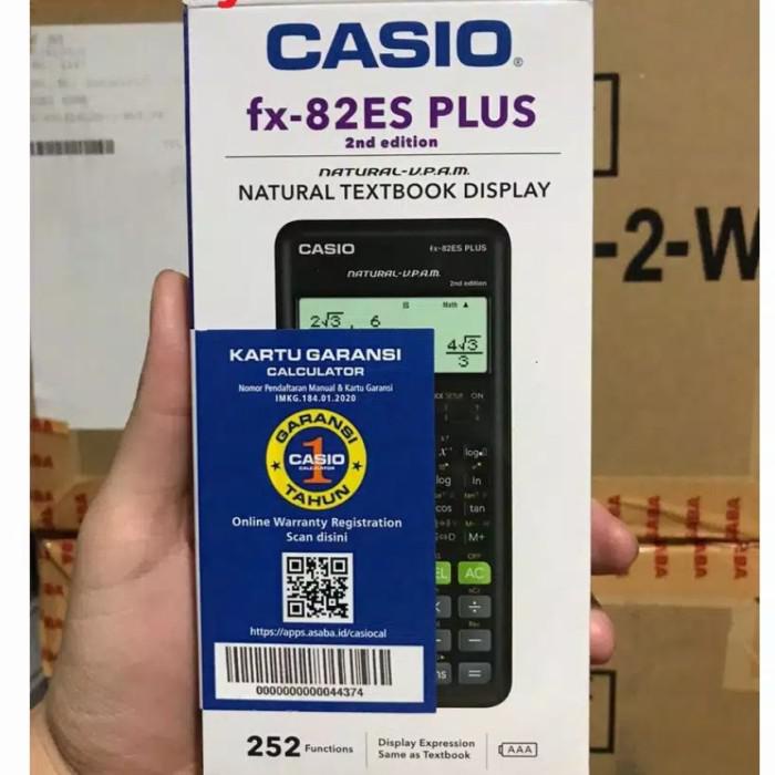 

Kalkulator Science Casio Fx82Es Plus- Bk Calculator Scientific Fx82 Es