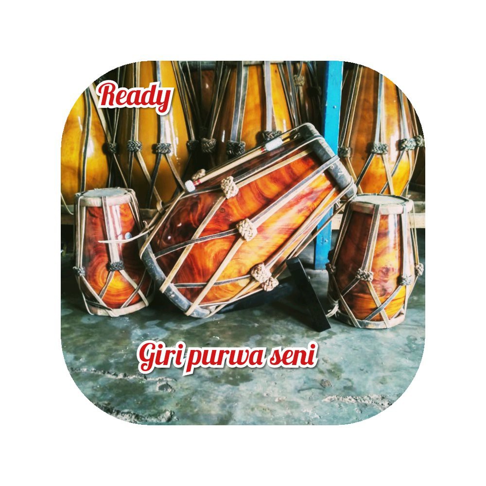 Kendang Jaipong Rampak Sunda Motif Macan