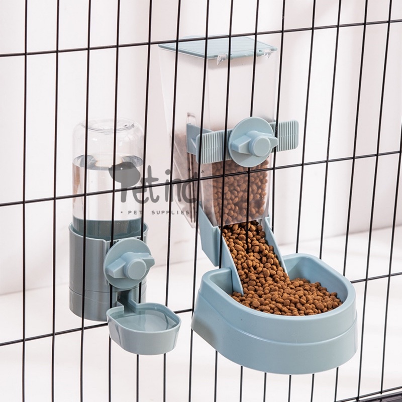 Cage meal or water dispenser easy refil