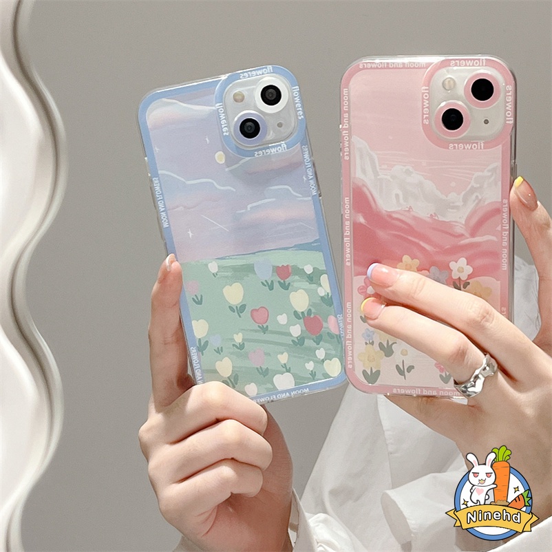 Soft Case Bahan Silikon Motif Bunga Untuk Vivo V23 V21e V21e V20 T1 Pro Y21 Y33s Y33T Y21T Y76 Y55 Y15A Y01 Y20 Y20i Y20 Y20 Y50 Y12s Y1s Y15s Y12s Y20i