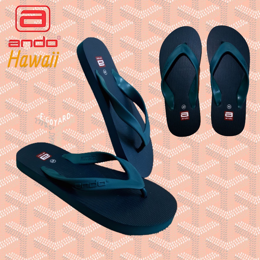 (ORIGINAL) ANDO HAWAII / Sandal Jepit Fashion Trendy / Sendal Japit Ando