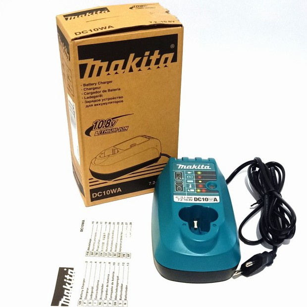 New Charger Baterai Bor Makita Cordless Drill DC10WA DF330 DF 330 TD090