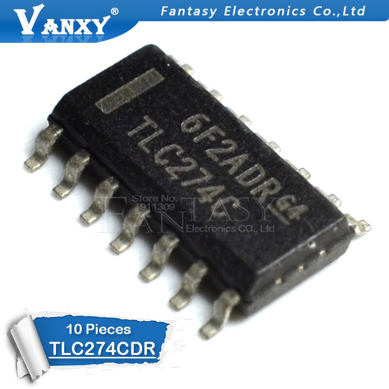 (Ready Stock) 10PCS TLC274CDR SOP14 TLC274C SOP TLC274 SOP-14 274CDR Smdr