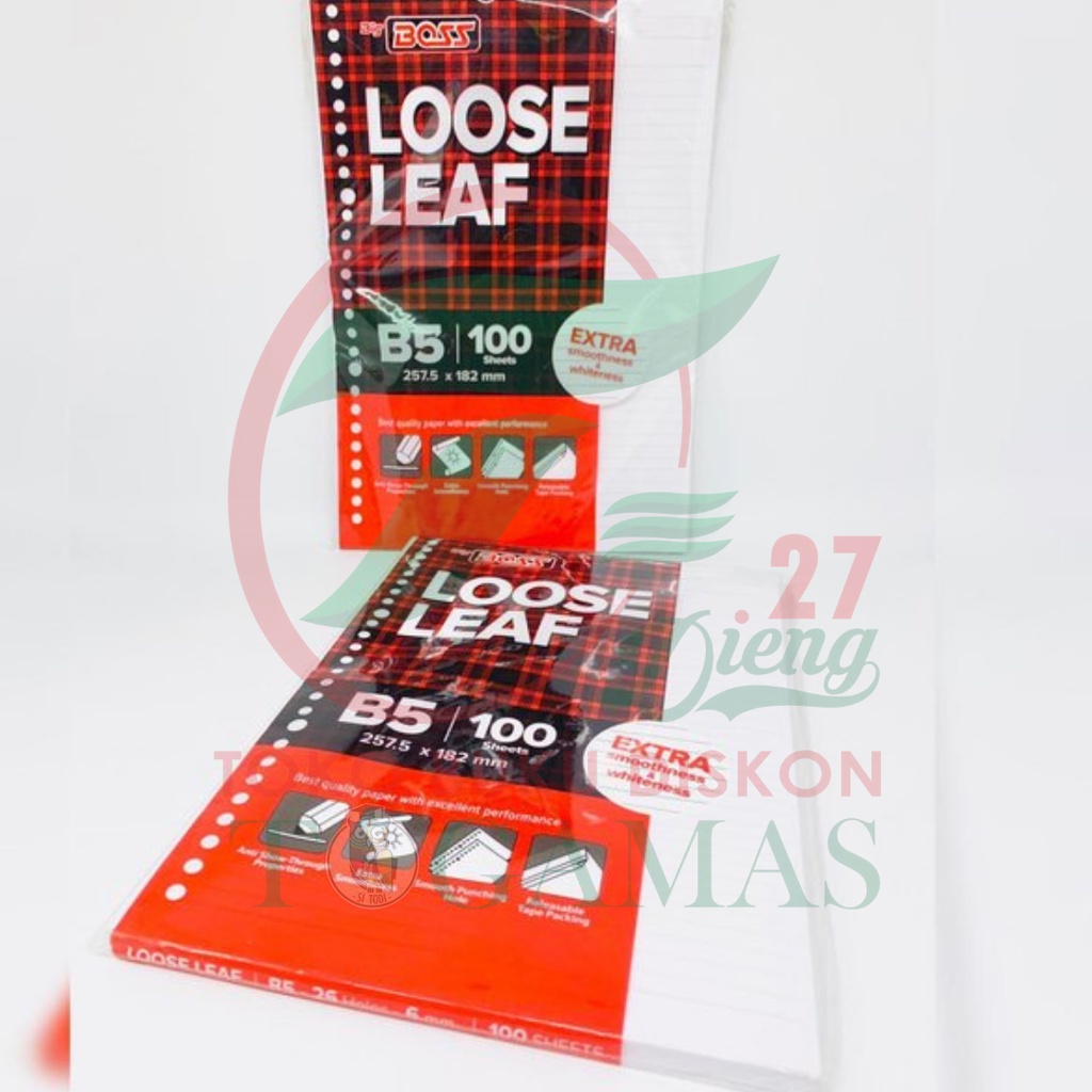 KERTAS - ISI BINDER LOOSE LEAF BIG BOSS