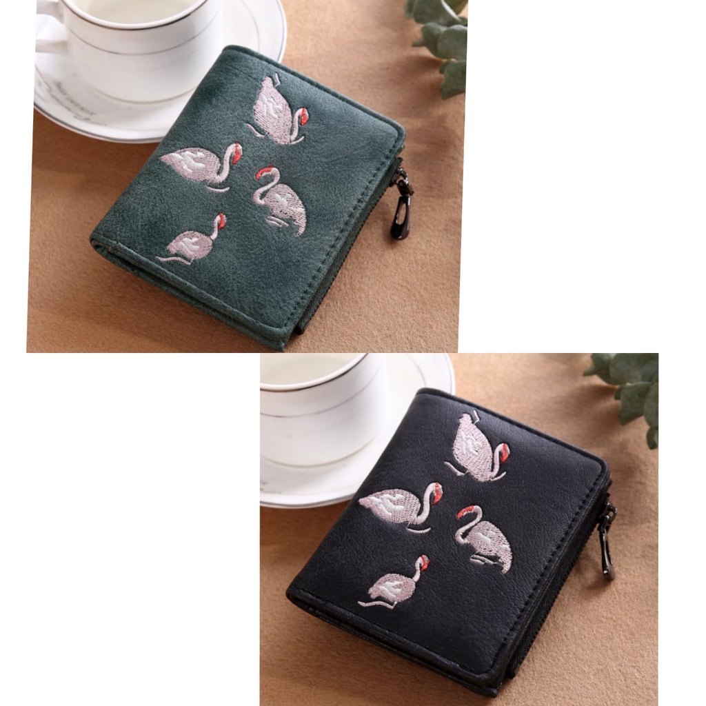 DOMPET LIPAT KECIL WANITA IMPORT KULIT PENDEK SLOT KARTU MINI MERCURIA MURAH BATAM KOREA PREMIUM ORI
