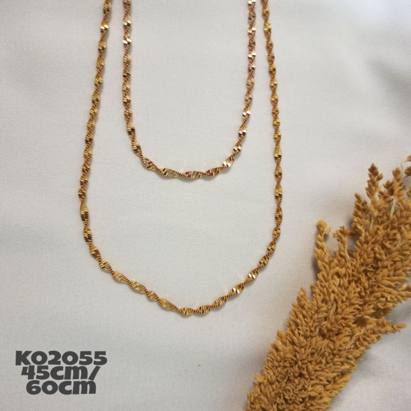 Kalung Yaxiya Rantai Borsalino Tebal 45cm/60cm K02055