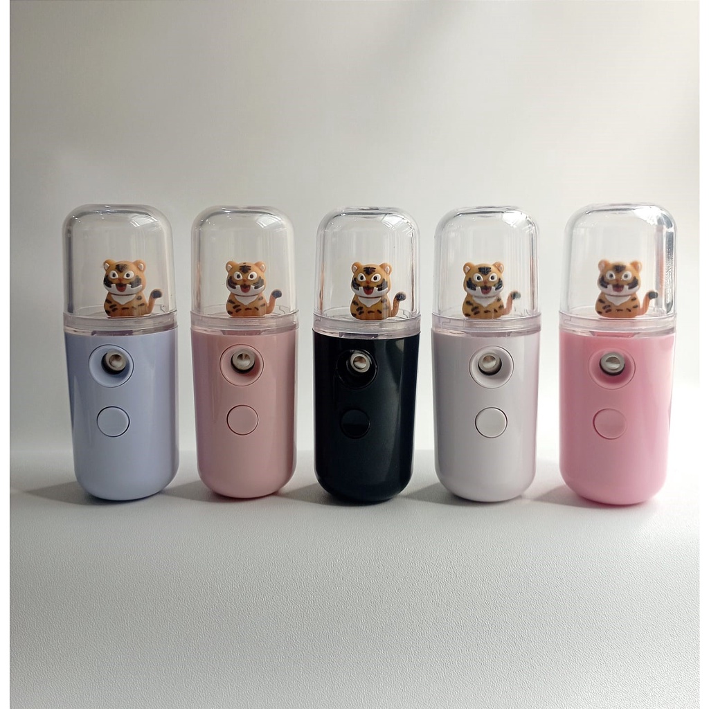 Nano Spray Portable Mini Mist Sprayer Doll Facial Steamer USB Pelembab Perawatan Wajah Boneka