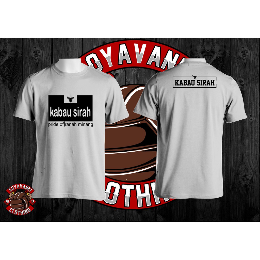 kaos semen padang fc sikabau sirah