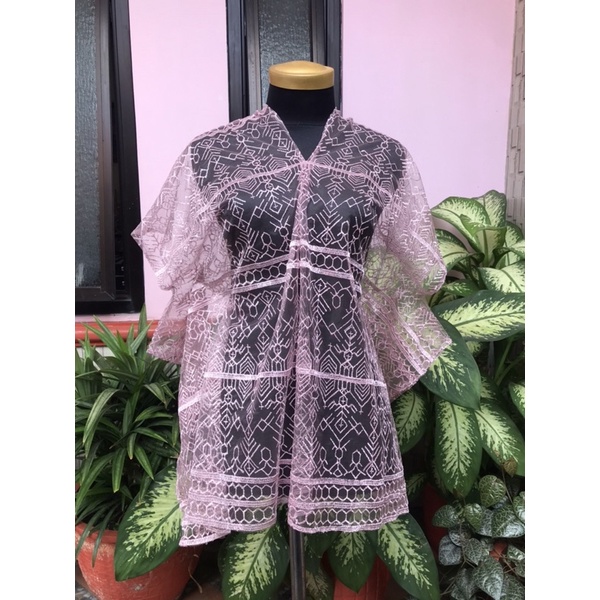 outer batwing brukat etnik.outer kondangan.outer simple.outer murah