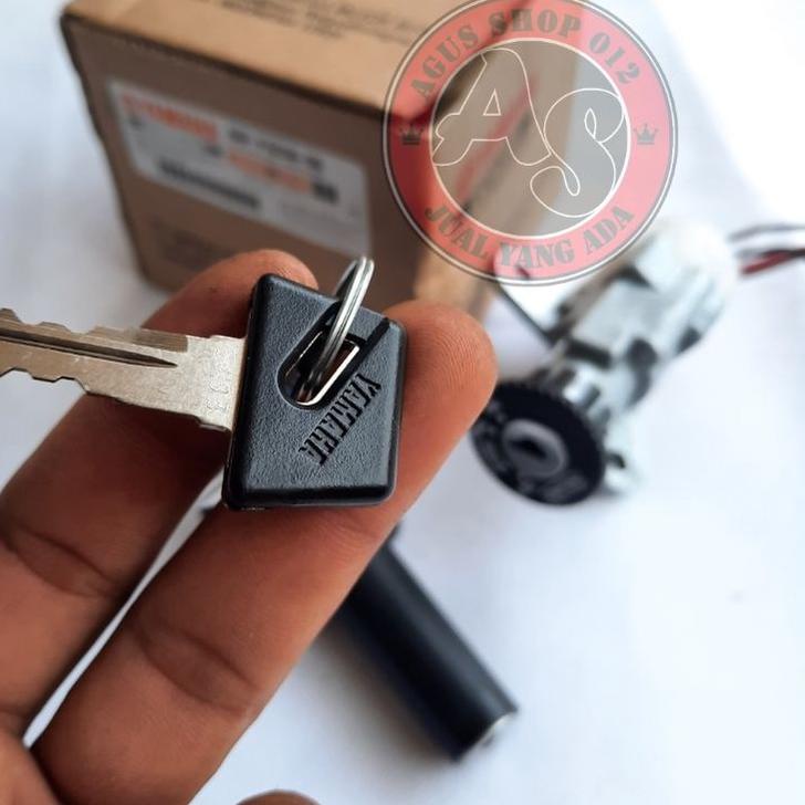 Kunci Kontak F1ZR FIZR Vega Lama Crypton Ori Kunci Yamaha Komplit Kunci Jok 1 Kunci 2 lobang "SZL. 6
