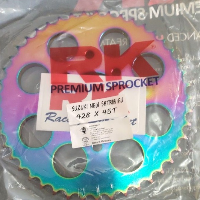 gear belakang RK Rainbow 428 415 39 40 41 42 43 45 smash shogun satria fu old satria r 2 tak kaze w1