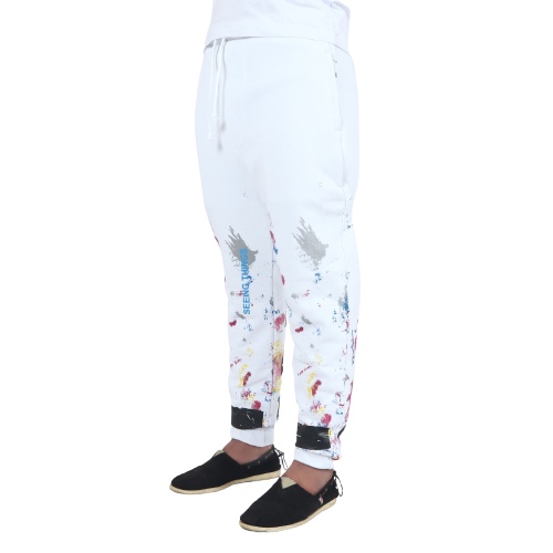 Celana Jogger OFF WHT GALAXY – Edition Trendy Casual Unisex Good Brand Quality Stylish