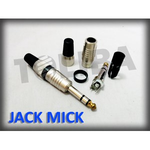 jack mic stereo / jack akay mic besi  / conektor konektor mic /jek mik