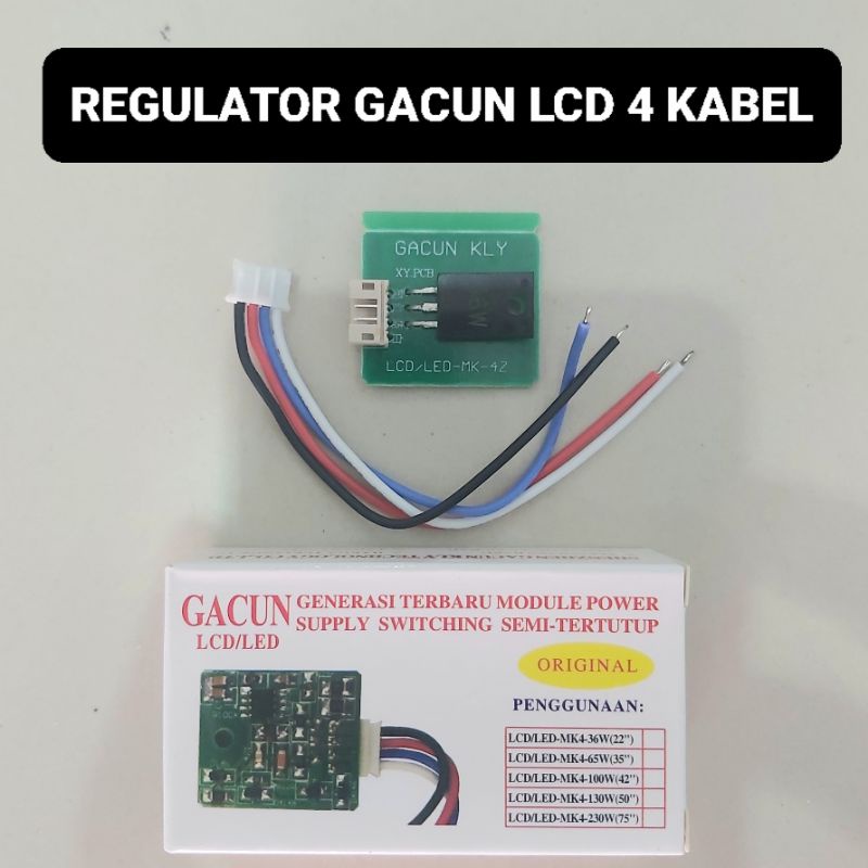 Regulator Power Supply GACUN LCD 4 Kabel