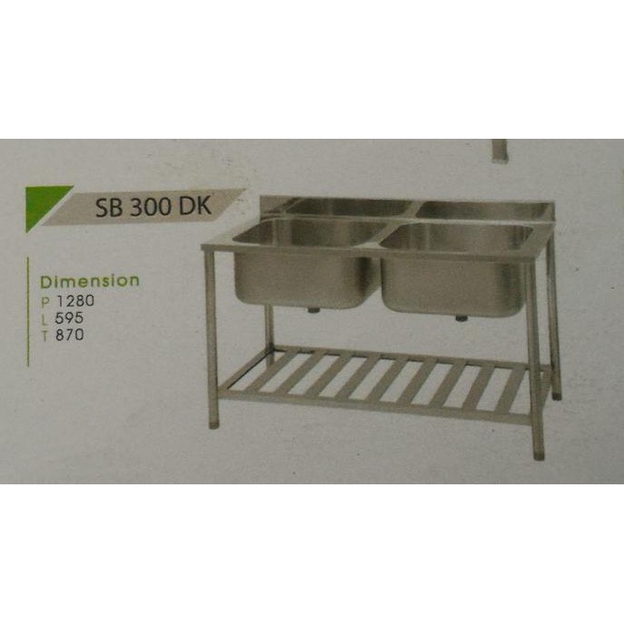 Jual sink bak cuci piring stainless kitchen set peralatan dapur