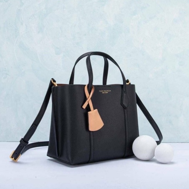 Tory burch tb Perry small triple compartment black