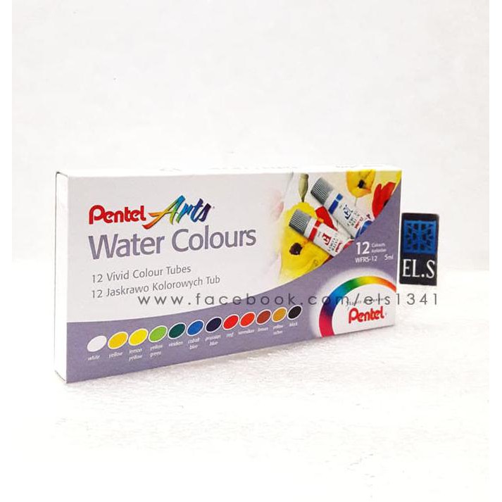 

IHOT SALEl Pentel Water Color 12 Warna ( Cat Air )