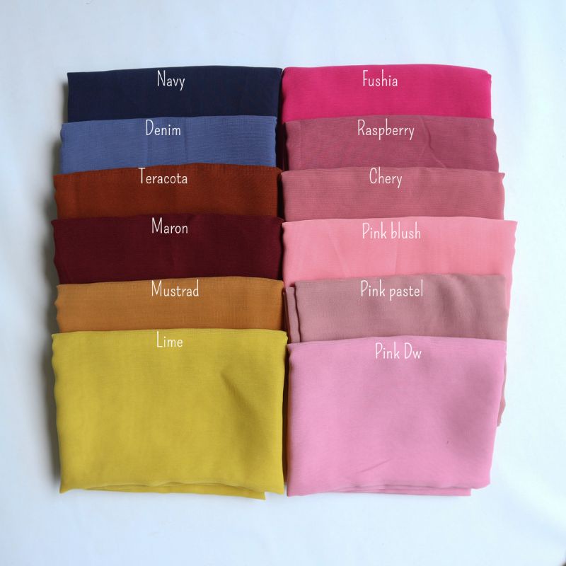 Hijab BELLA SQUARE Premium [PART 1] Grade A+