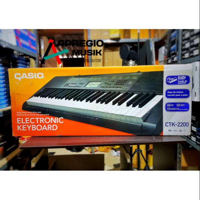Jual Keyboard Midi Controller CASIO CTK 2200 61KEYS