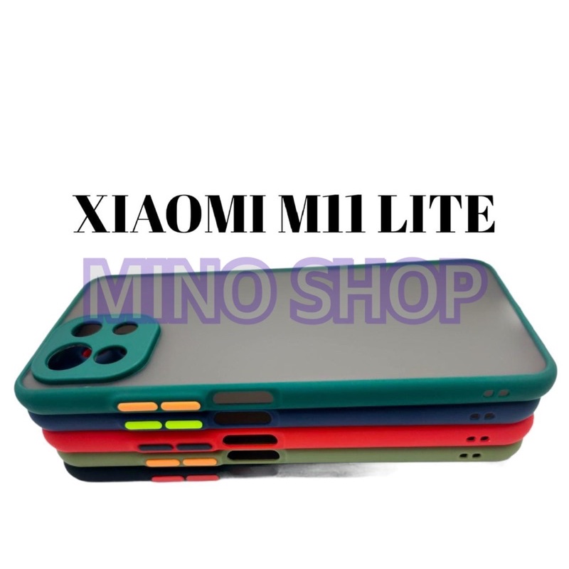 SOFTCASE XIAOMI MI 11 LITE - HARDCASE DOVE MYCHOICE PLUS PELINDUNG KAMERA - AERO CASE