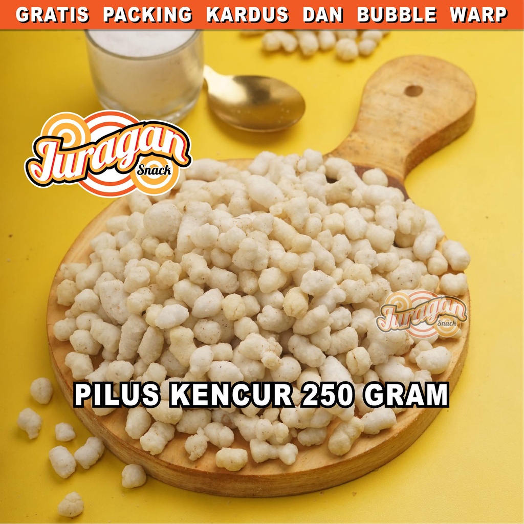 PILUS KENCUR CIKUR TOPING BOCI 250 gram snack kiloan makanan ringan jajanan cemilan camilan manis asin gurih murah