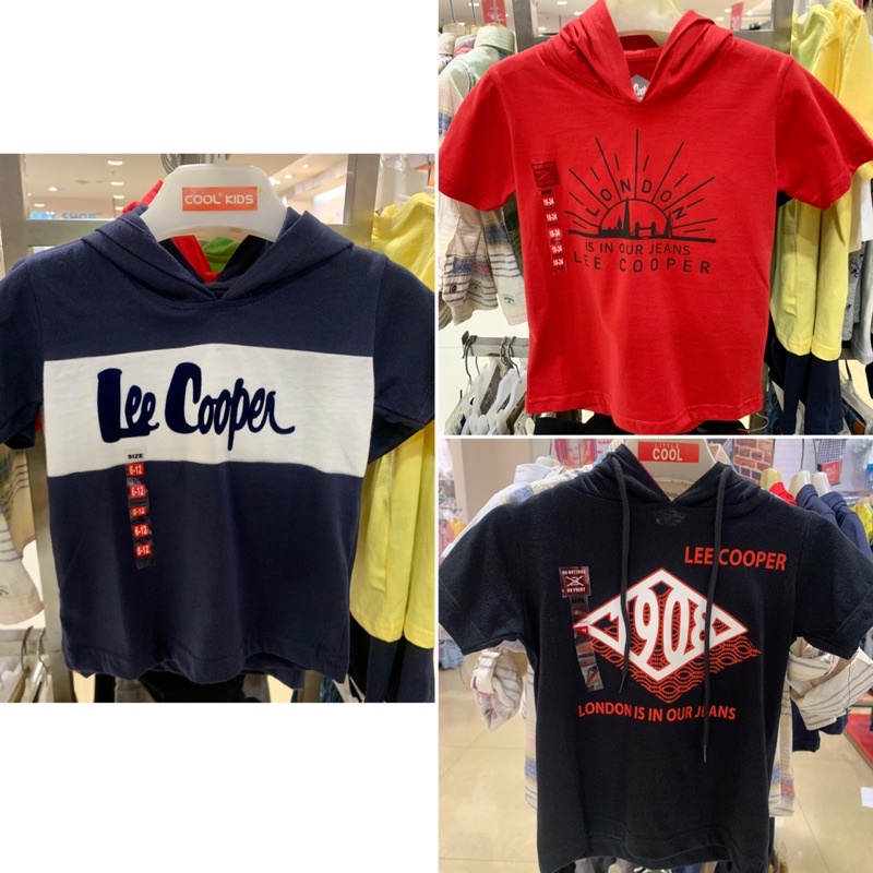 Kaos Hoodie anak laki-laki Lee cooper (6bulan-3th)