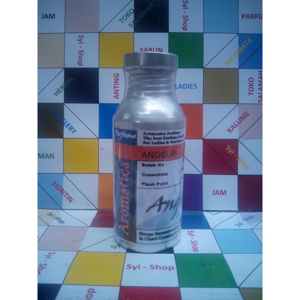 Bibit Parfum ANGGUR Non Alkohol 100ml SEGEL yang