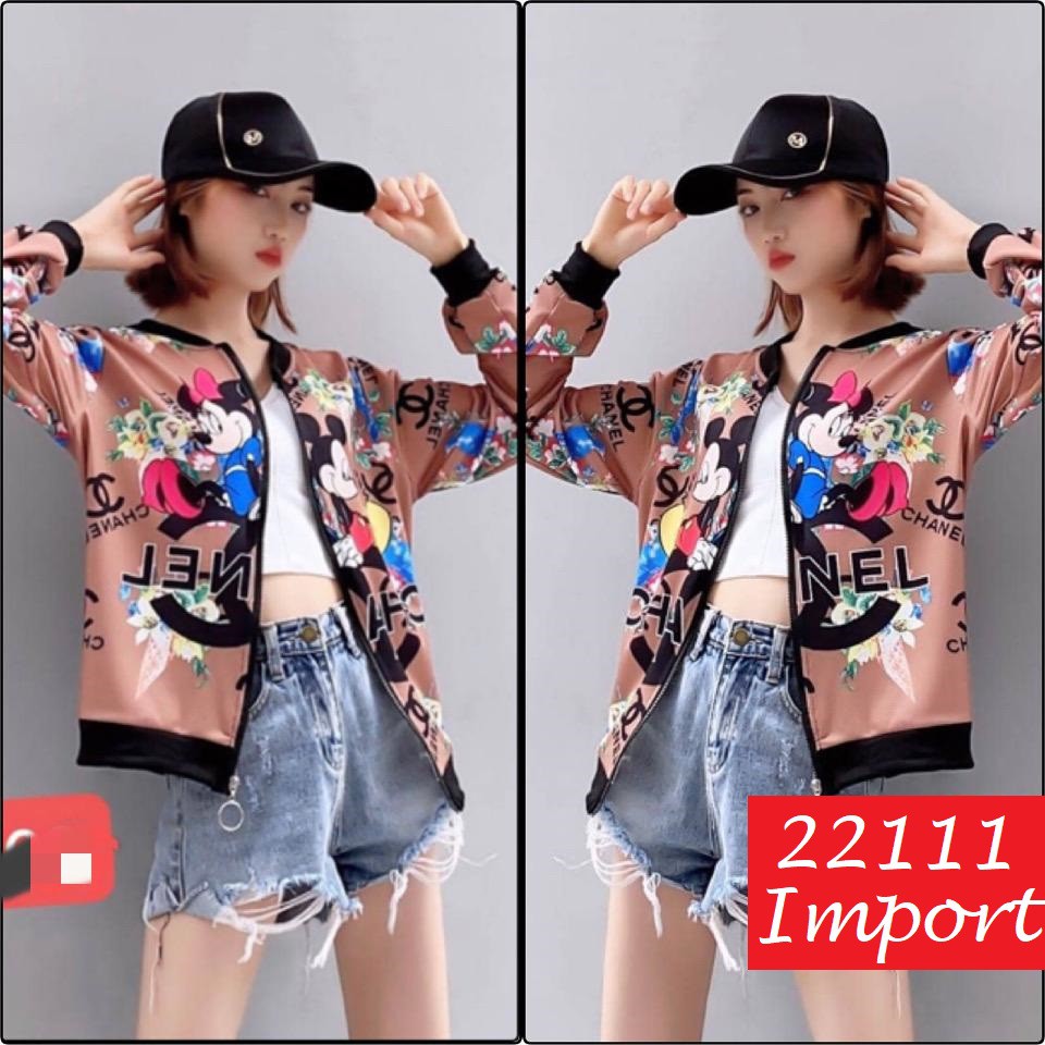 BC22111 - Jacket (Import) Bahan Suede Premium