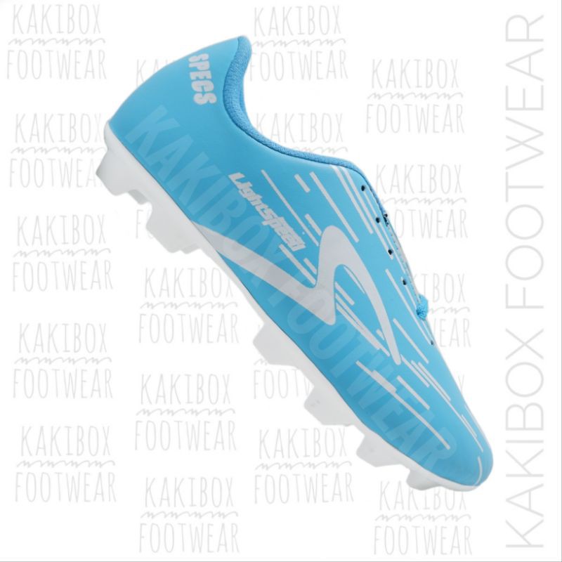 Terbaru  !!! Sepatu Bola Specs, Ortus Grade ORI ( BISA COD )-Biru