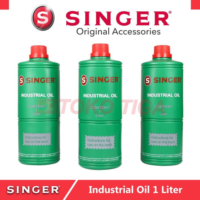 Minyak Pelumas / Oli Mesin Jahit Merek SINGER (1 Liter)