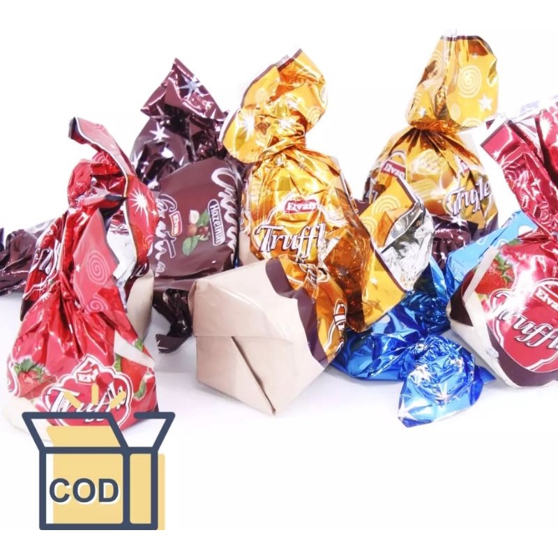 

QH coklat trufle turkey berat 500gr