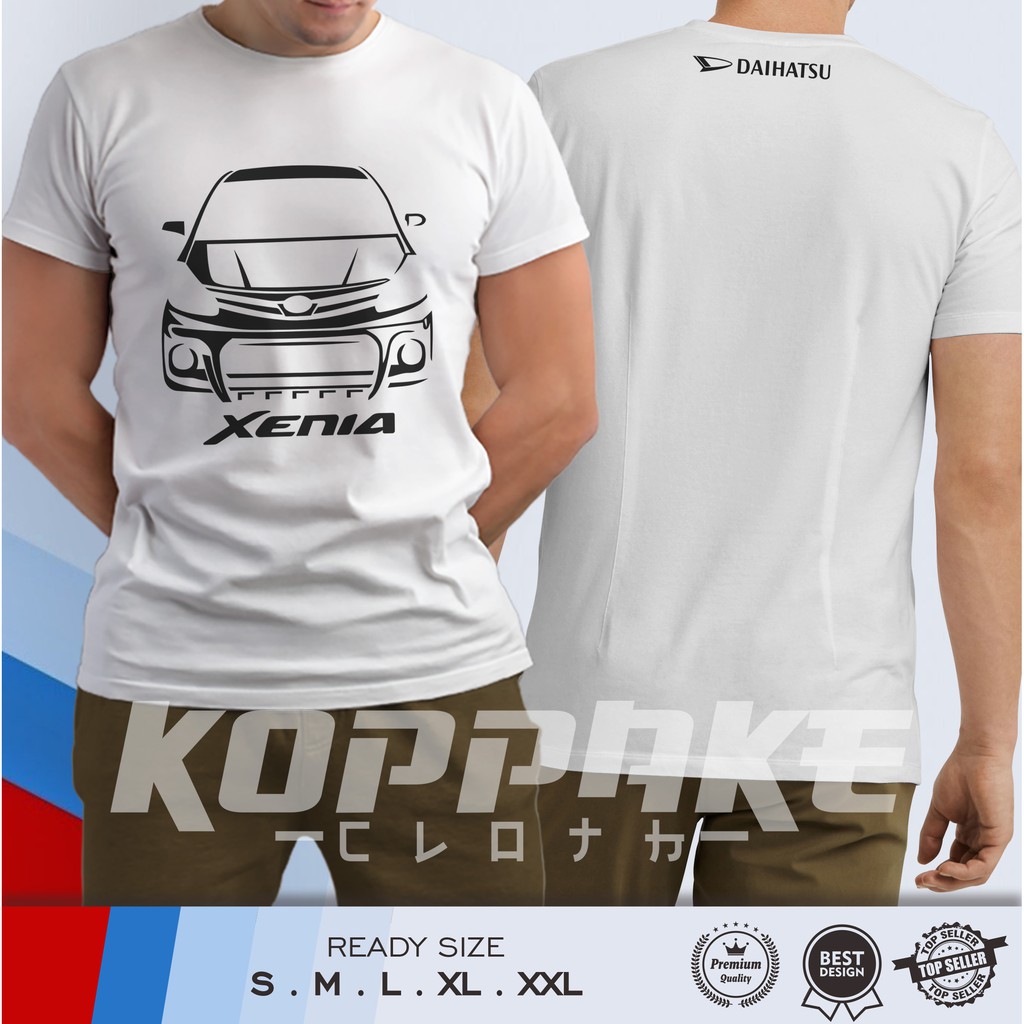Kaos Mobil Daihatsu Xenia Sporty Pre-Facelift Baju Otomotif