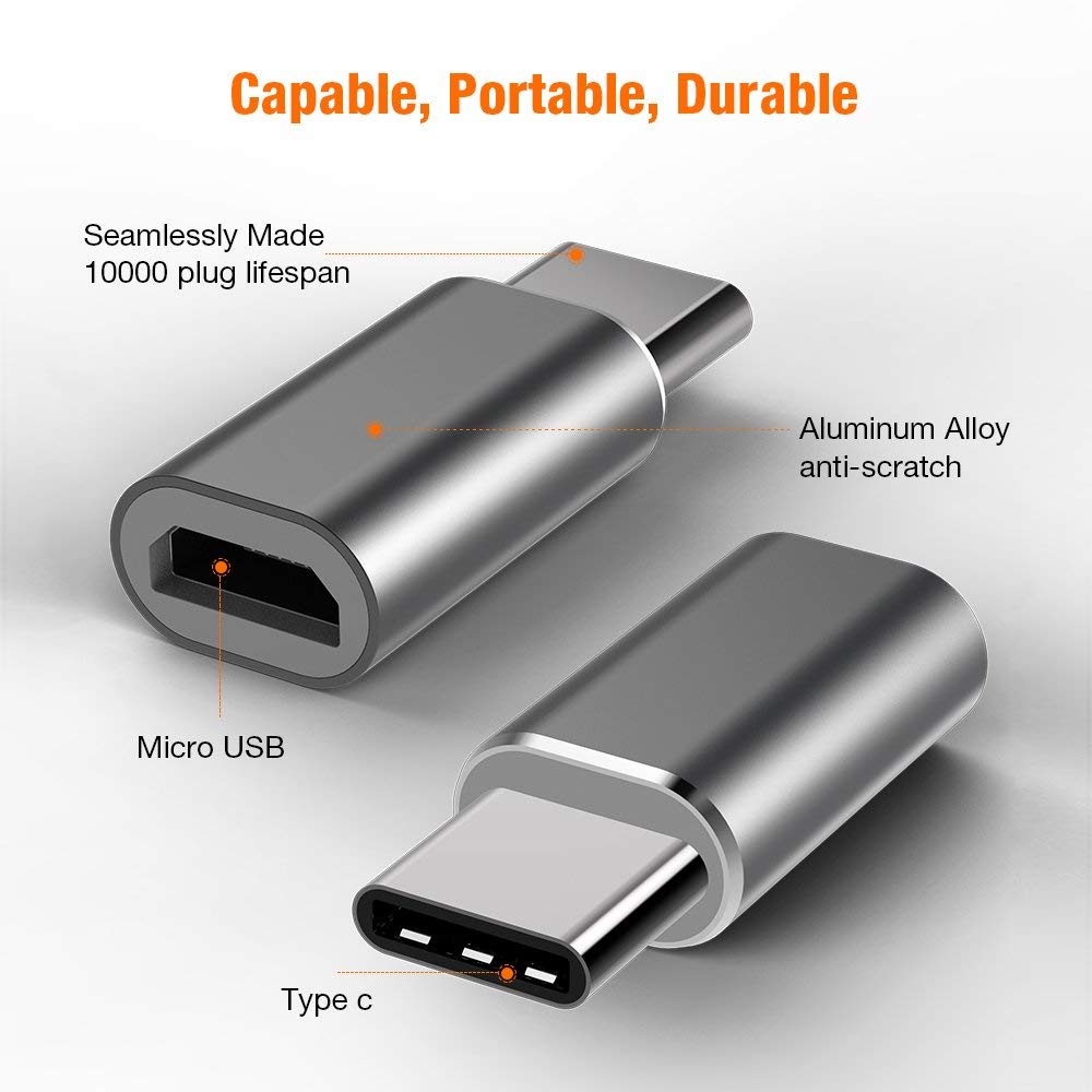 Adapter converter Usb type-C to micro USB female male