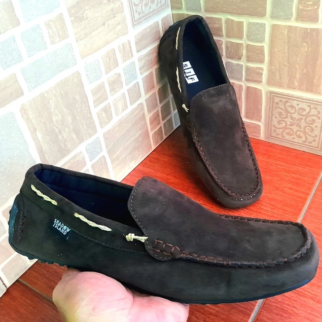 Slip On Slop Loafers Casual Pria Original Handmade Keren Trendy Modis Ringan Kuat Nyaman