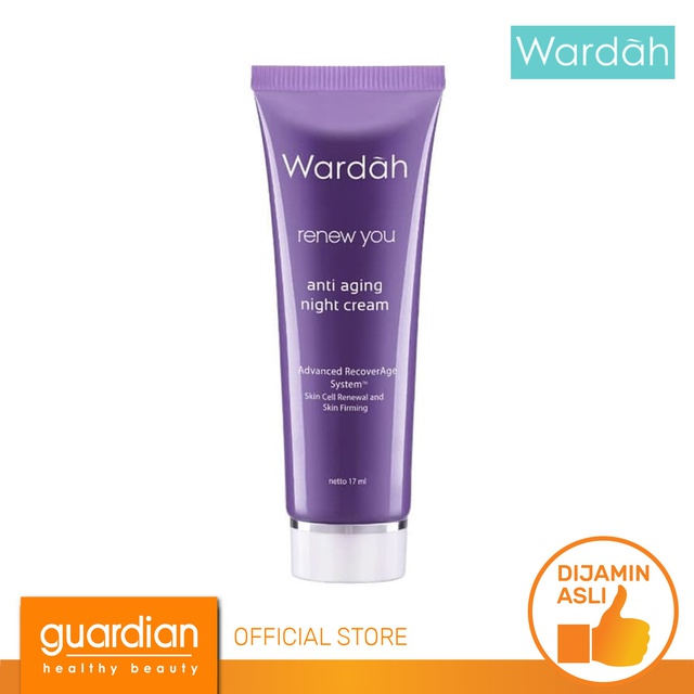 Wardah Renew You Anti Aging Night Cream 17 ml | Shopee