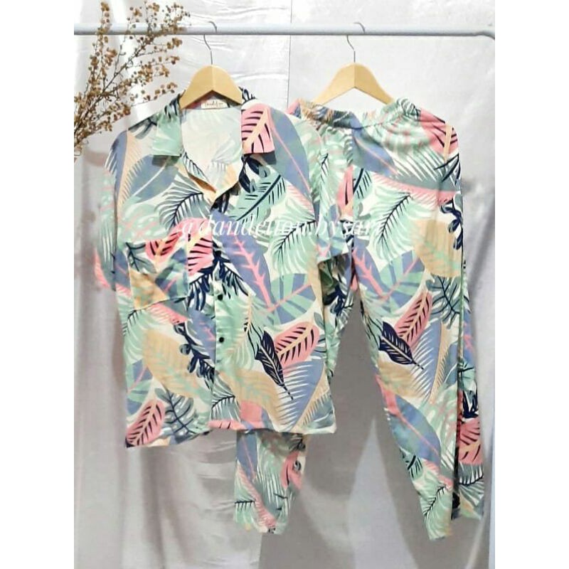 One Set Tie Dye/Setelan Tie Dye Abrail Briar