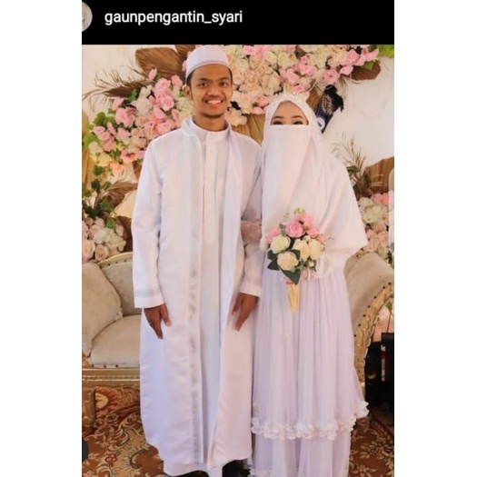 Jubah Bakr / jubah pengantin / gamis laki laki