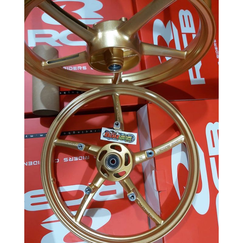 VELG RCB RACINGBOY PNP SATRIA FU RING 17 LEBAR 140 x160 original 100 %