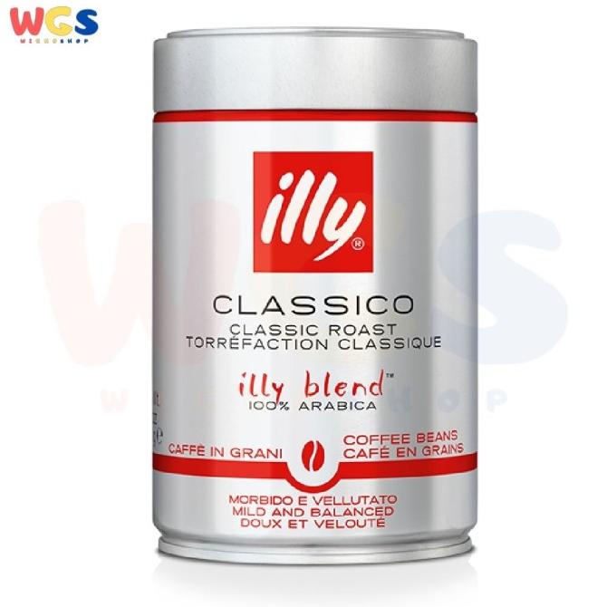 

Illy Classico Classic Roast Arabica Whole Coffee Beans 250g