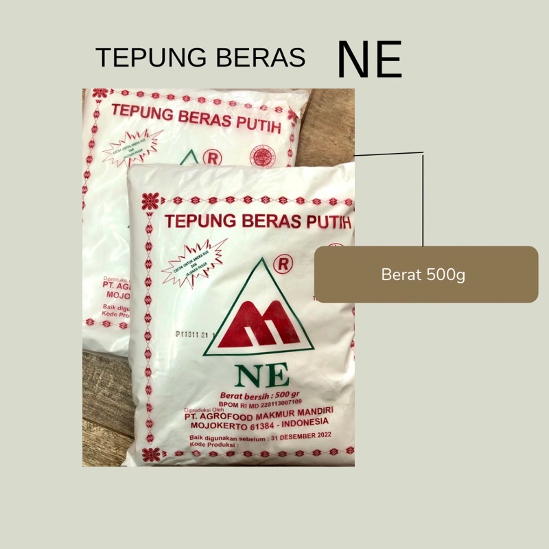 

TEPUNG BERAS PUTIH NE