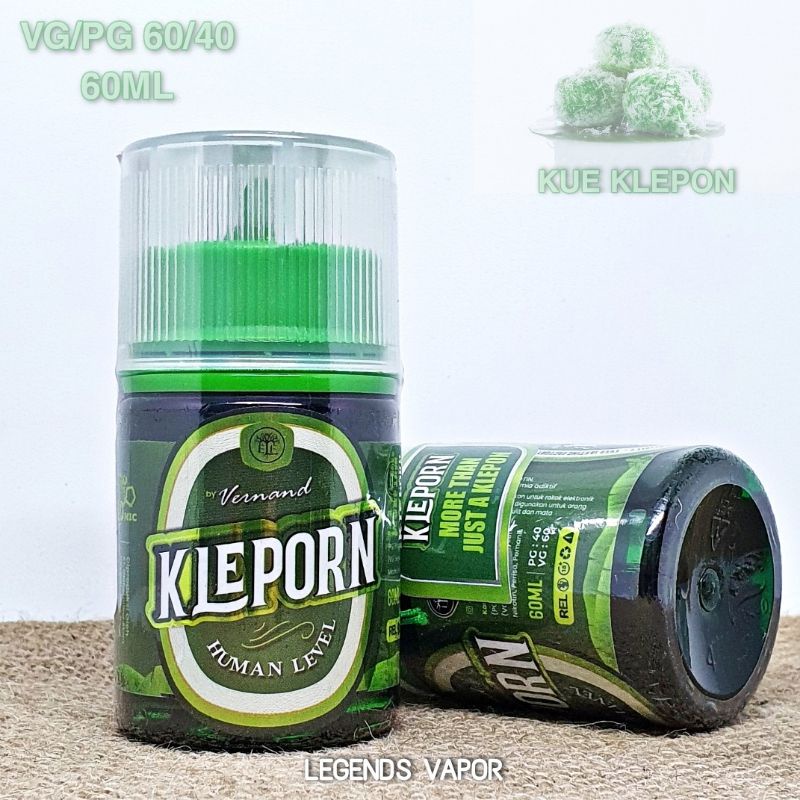 FREEBASE - LIQUID KLEPORN Kue Klepon 60ML AUTHENTIC