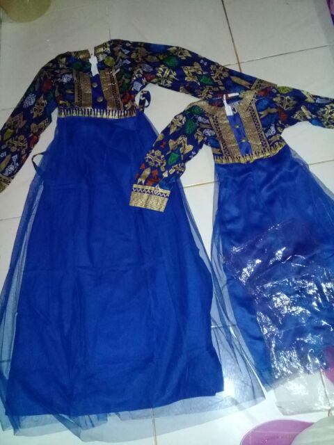 Qnunbatik Gamis Batik Anak Perempuan Muslim Jodha Prodo