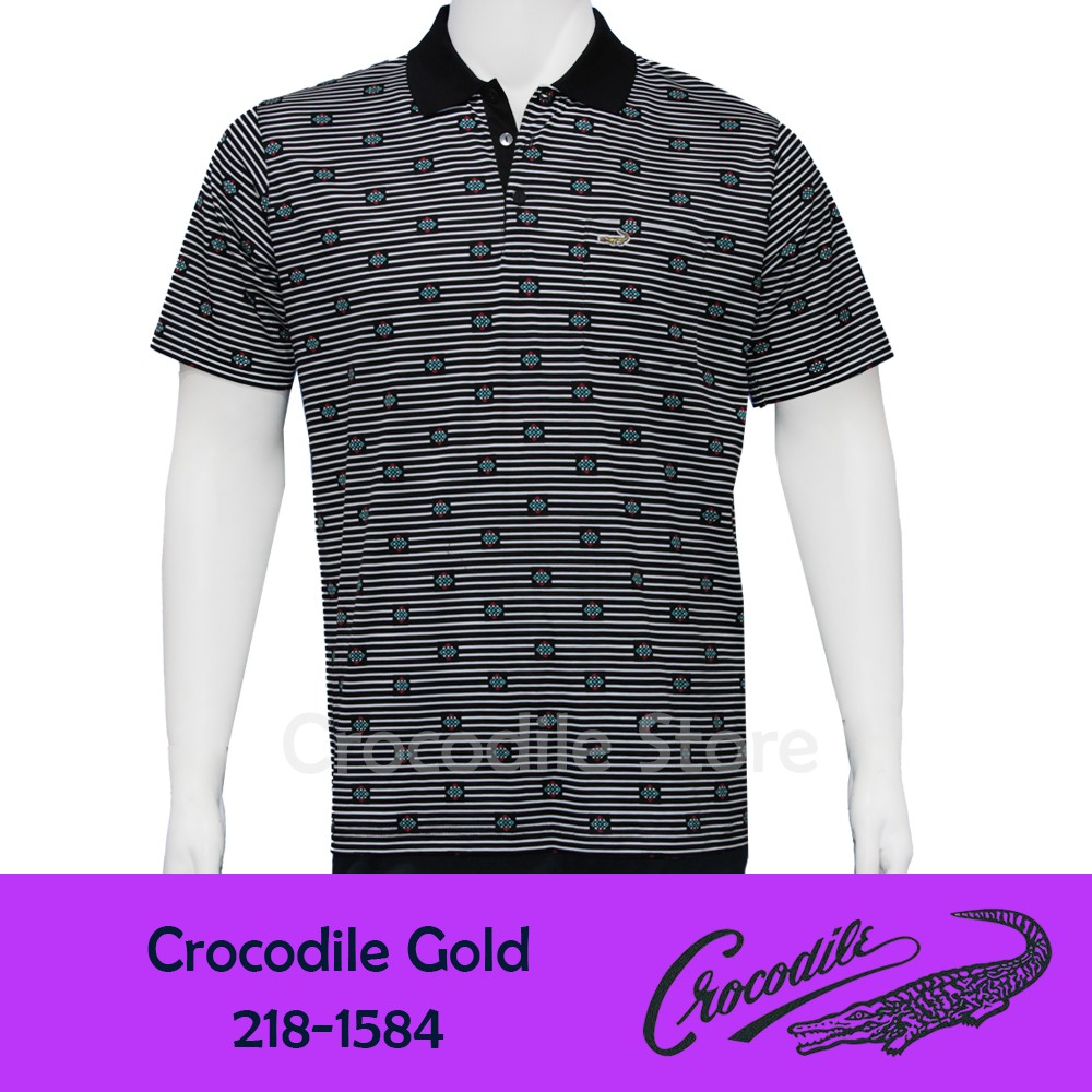 Kaos Kerah Pria Crocodile Gold 218-1584