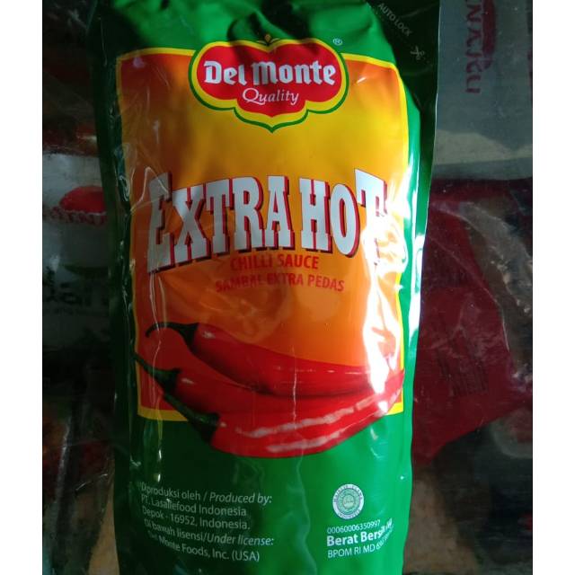 

SAMBAL EXTRA HOT / CHILI SAUCE DELMONTE 1 LT