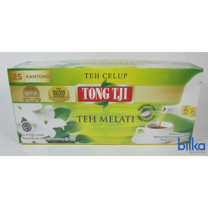 

TONG TJI TEH MELATI 25'S KEMASAN FOIL