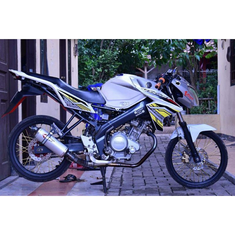 Knalpot Creampie Original Vixion Old dan New Galvanis Almu Original Asli jogja Garansi 100% juragank