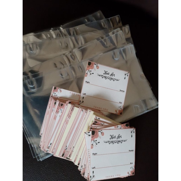 BOX NAIL ART (MIKA MINI) 10pcs
